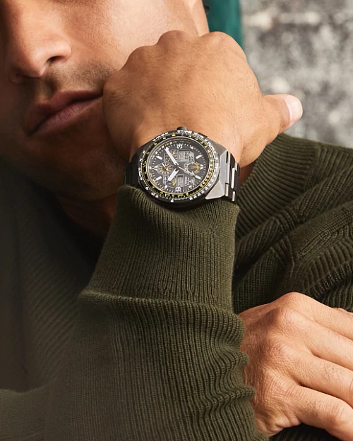 Promaster Skyhawk A-T Black Dial Stainless Steel Bracelet Promaster Skyhawk A-T Black Dial Stainless Steel Bracelet